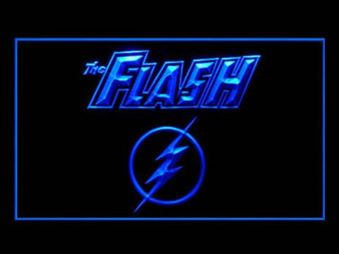 The Flash LED Neon Sign Electrical - Blue - TheLedHeroes