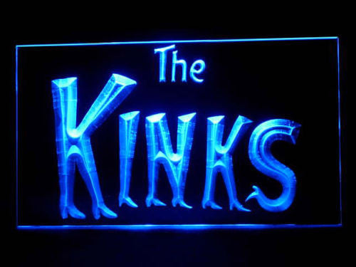 The Kinks LED Sign - Blue - TheLedHeroes