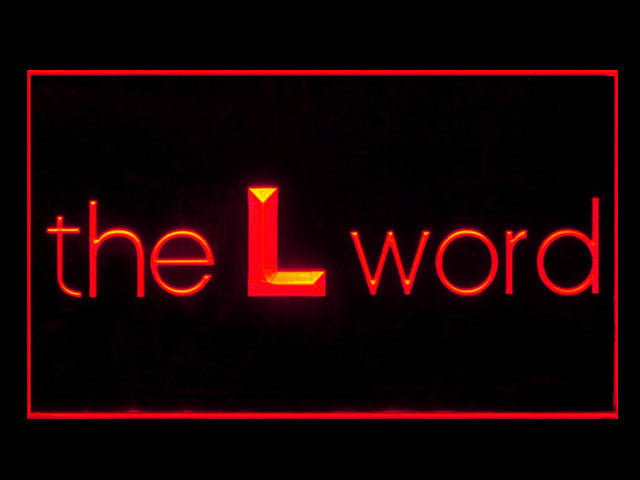 The L Word LED Sign - Red - TheLedHeroes
