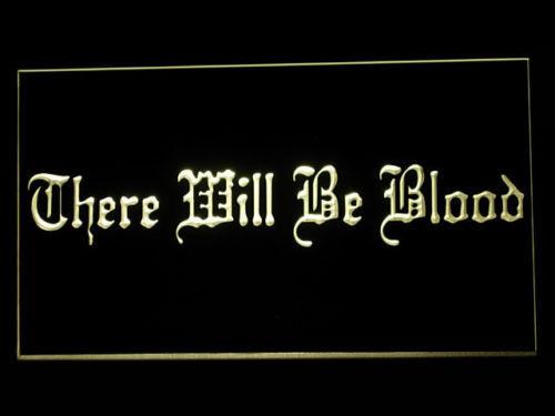There will be Blood LED Neon Sign Electrical - Yellow - TheLedHeroes