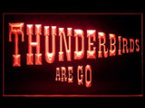 Thunderbirds Are Go LED Neon Sign Electrical - Red - TheLedHeroes