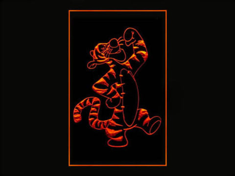 FREE Tigger LED Sign - Orange - TheLedHeroes