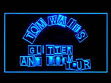 Tom Waits Glitter and Doom Tour LED Sign - Blue - TheLedHeroes