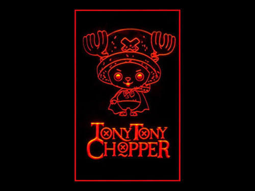 FREE Tony Tony Chopper LED Sign - Red - TheLedHeroes