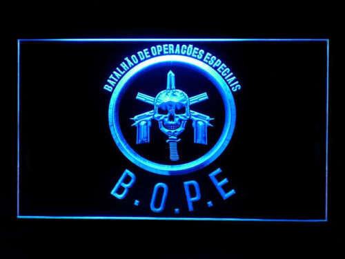 Tropa De Elite Bope LED Neon Sign Electrical - Blue - TheLedHeroes