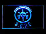 Tropa De Elite Bope LED Sign - Blue - TheLedHeroes