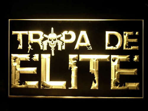 FREE Tropa de Elite LED Sign - Yellow - TheLedHeroes