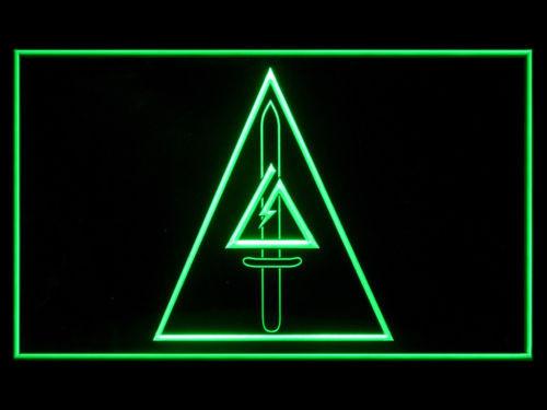 US Army Delta Force 1st SFOD LED Neon Sign Electrical - Green - TheLedHeroes