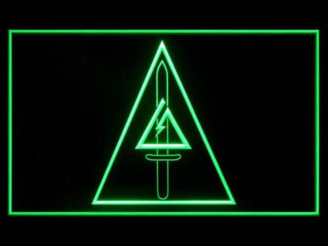 US Army Delta Force 1st SFOD LED Neon Sign Electrical - Green - TheLedHeroes