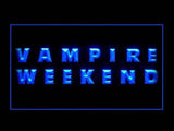 Vampire Weekend LED Neon Sign USB - Blue - TheLedHeroes