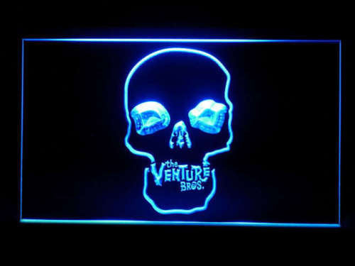 Venture Brothers LED Sign - Blue - TheLedHeroes