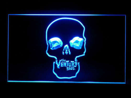 FREE Venture Brothers LED Sign - Blue - TheLedHeroes