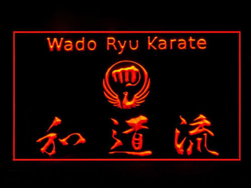 FREE Wado-Ryu Karate LED Sign - Red - TheLedHeroes