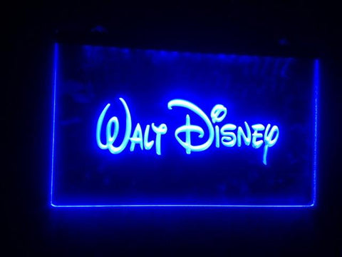 Walt Disney LED Neon Sign USB - Blue - TheLedHeroes