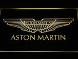 Aston Martin LED Sign - Yellow - TheLedHeroes
