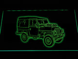 FREE Land Rover Series LED Sign - Green - TheLedHeroes