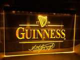 FREE Guinness Alec Arth LED Sign - Yellow - TheLedHeroes