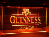 Guinness Alec Arth LED Neon Sign Electrical - Orange - TheLedHeroes