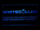 White Collar LED Sign -  - TheLedHeroes