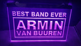 Armin Van Buuren Best Band Ever LED Neon Sign USB - Purple - TheLedHeroes