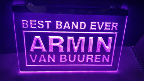 Armin Van Buuren Best Band Ever LED Neon Sign USB -  - TheLedHeroes