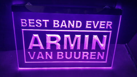 FREE Armin Van Buuren Best Band Ever LED Sign -  - TheLedHeroes