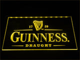 Guinness Draught LED Neon Sign Electrical - Yellow - TheLedHeroes