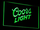 FREE Coors Light Logo LED Sign - Green - TheLedHeroes