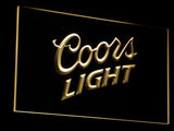 FREE Coors Light Logo LED Sign - Yellow - TheLedHeroes