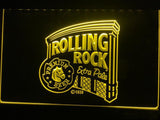 Rolling Rock LED Neon Sign USB - Yellow - TheLedHeroes