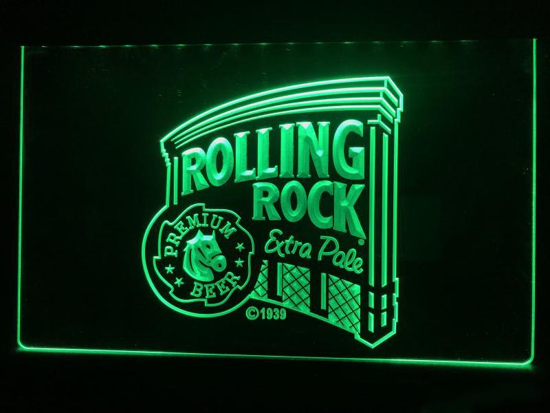 Rolling Rock LED Neon Sign USB - Green - TheLedHeroes
