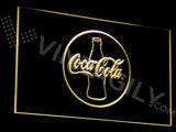 Coca Cola 2 LED Sign - Yellow - TheLedHeroes