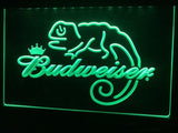 Budweiser Chamelon LED Neon Sign Electrical - Green - TheLedHeroes