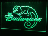 FREE Budweiser Chamelon LED Sign - Green - TheLedHeroes