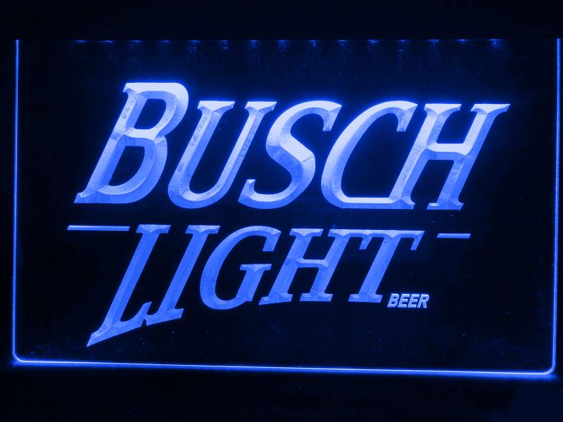 Busch Light LED Neon Sign Electrical - Blue - TheLedHeroes