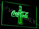 Coca Cola Bottle 2 LED Sign - Green - TheLedHeroes
