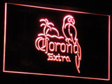 FREE Corona Extra Parrot LED Sign - Red - TheLedHeroes