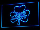 FREE Bud Light Shamrock LED Sign - Blue - TheLedHeroes