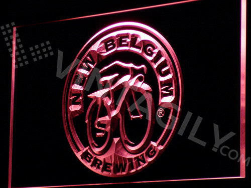 New Belgium Brewing LED Sign - Red - TheLedHeroes