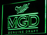 Miller Genuine Draft LED Sign - Green - TheLedHeroes