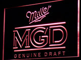 Miller Genuine Draft LED Sign - Red - TheLedHeroes