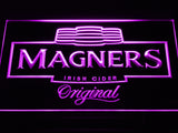 Magners Irish Cider Bar Beer Pub LED Sign - Purple - TheLedHeroes