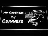 My Goodness My Guinness LED Neon Sign USB - White - TheLedHeroes