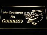 FREE My Goodness My Guinness LED Sign - Yellow - TheLedHeroes