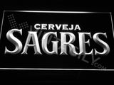 FREE Sagres LED Sign - White - TheLedHeroes