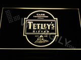 Tetleys LED Neon Sign Electrical - Yellow - TheLedHeroes