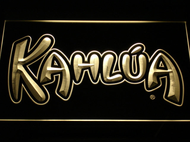 Kahlua LED Sign - Yellow - TheLedHeroes