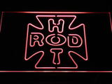 Hot Rod Cross Logo LED Neon Sign Electrical - Red - TheLedHeroes