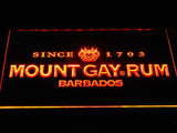 FREE Mount Gay Rum LED Sign - Orange - TheLedHeroes