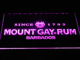Mount Gay Rum LED Neon Sign USB - Purple - TheLedHeroes